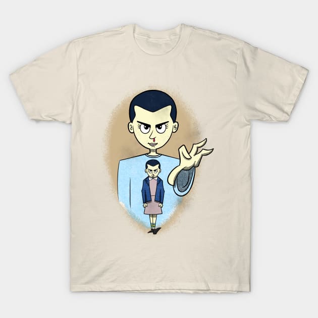 Stranger Things Eleven T-Shirt by QuePedoStudio